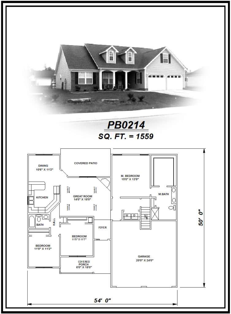 picture of house plan #PB0214