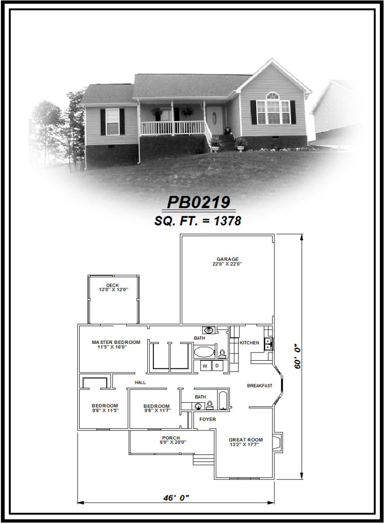picture of house plan #PB0219