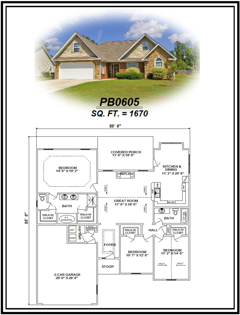 picture of house plan #PB0605
