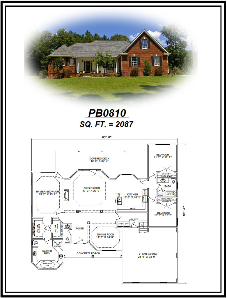 picture of house plan #PB0810