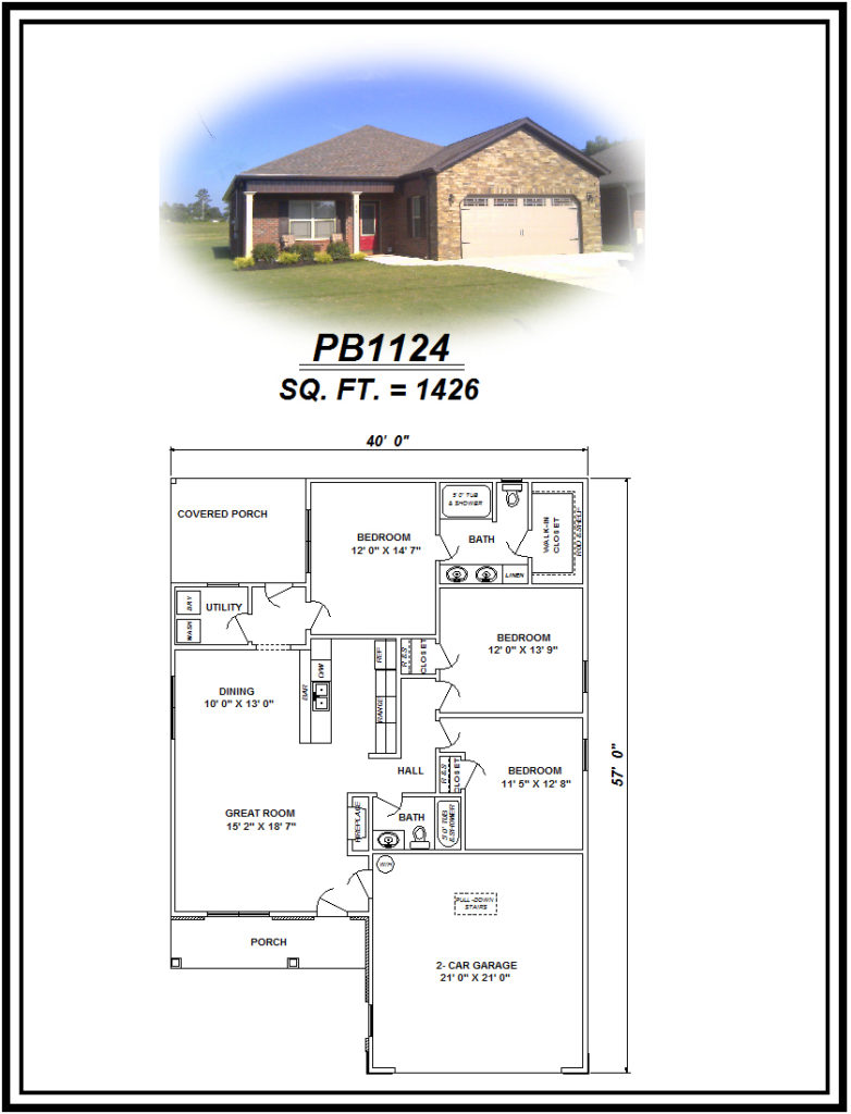 picture of house plan #PB1124