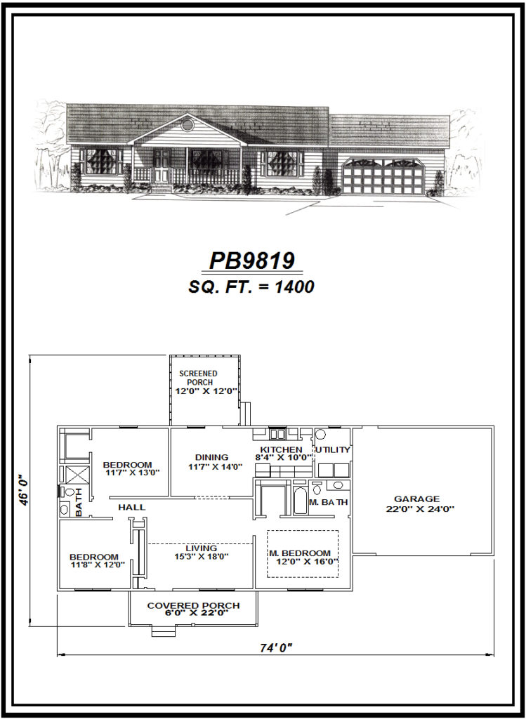 picture of house plan #PB9819